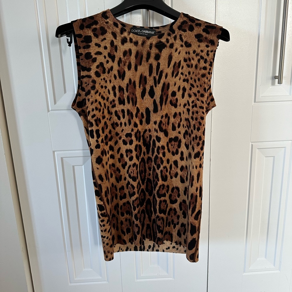 Dolce & Gabbana Wool Tank Top